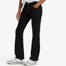 Men's Levi's Levis 527 Slim Bootcut Jeans Black  Price £40