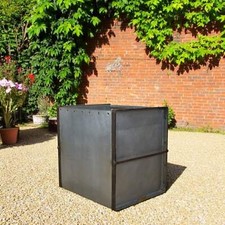 MILLWARDS® Handmade Vintage Style Galvanised Trough Planter - 50 cm