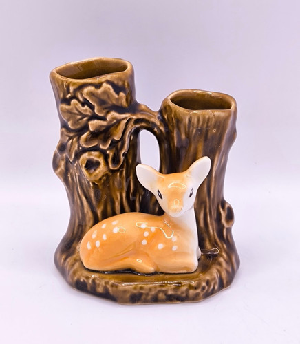 Sylvac deer double vase tree - vase,
