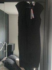 BNWT BLACK LIPSY DRESS SIZE 12