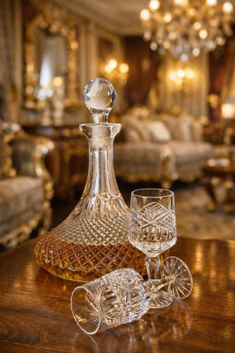 French decanter set - french,