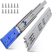 SLIDEWAY Heavy Duty Drawer Runners Slides 90Kg Load Capacity 1 Pair 16" 400mm