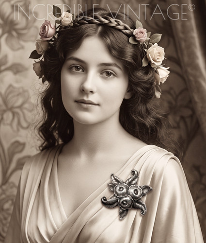 Antique art nouveau - nouveau, sterling