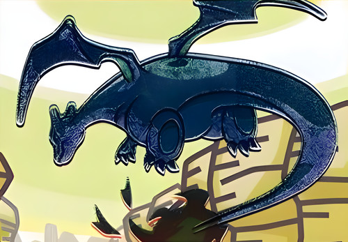 Pokémon shining charizard - shining,