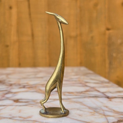 Karl hagenauer brass giraffe - karl,
