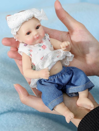 Silicone baby doll inch - silicone, doll,