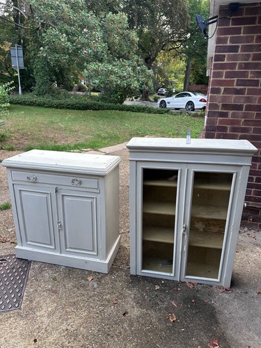 Antique pine dresser shabby