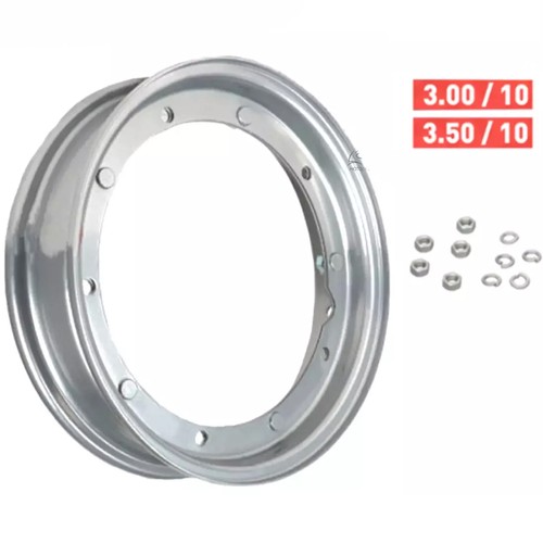 Grey wheel rim 10 - wheel,