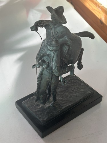 Vintage 1980 bronze horse - bronze, &