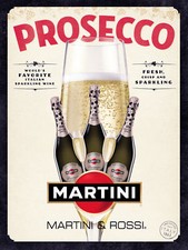 Prosecco Martini, Retro Metal