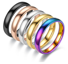4mm silver gold - 4mm, plated