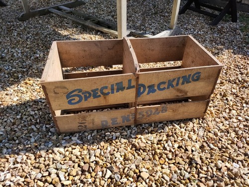 Vintage wooden crate old box - vintage, (old