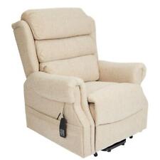 Salisbury Dual Motor Mobility Riser Recliner Arm Chair, Lisbon Wheat Fabric