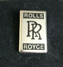 Rolls Royce Classic Car Metal / Enamel Lapel Pin Badge - Black