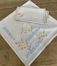 Vintage Hand Embroidered Small