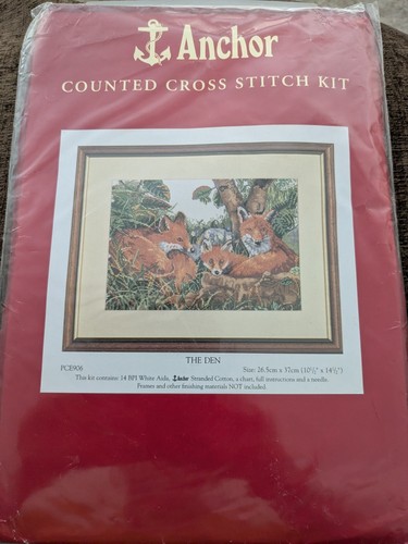 Anchor counted cross stitch - cross,