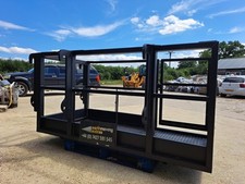 8x4 JCB Personnel Cage Man Basket Platform Safety Q-fit certified £1600 plus VAT