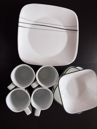 Corelle porcelain dinner set - porcelain,