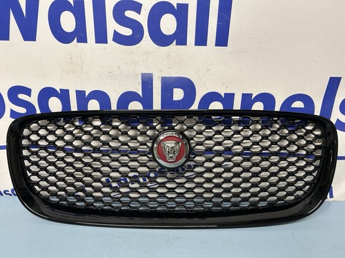 Jaguar black front grill - xf,