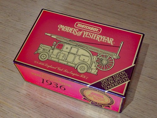 Matchbox fire engine model - matchbox,