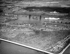 Aerial view of King George