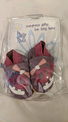 Daisy roots leather - roots, pink