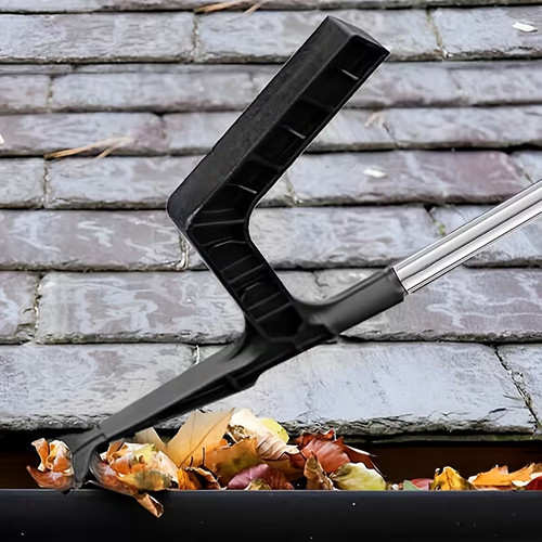 Gutter cleaning tool - cleaning, with