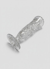 Vintage Cut Glass Crystal Vase