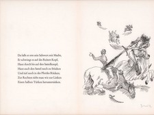 Untitled, red print drawing