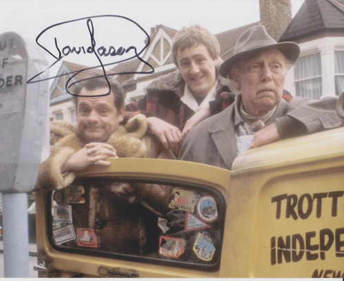 Sir david jason signed 8x10 - sir,