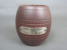 Vintage barrel made from the