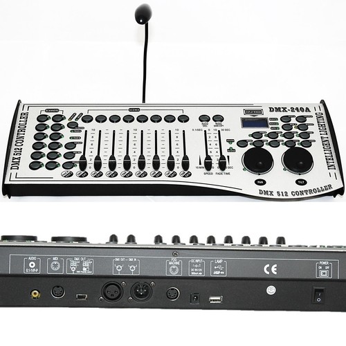 Dmx controller with pan - with, pan/tilt