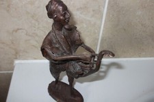 VINTAGE WEST AFRICAN BRONZED