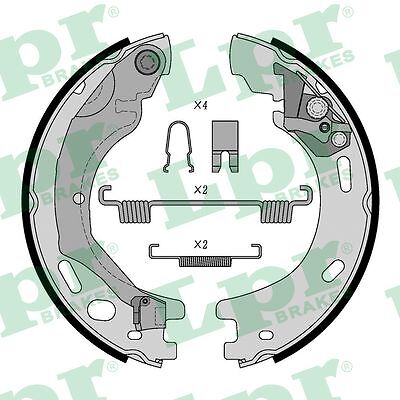 New brake shoe set parking - brake,
