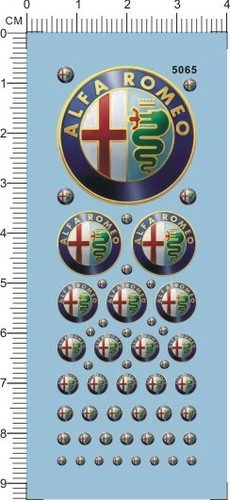 Water slide decals or - decals,