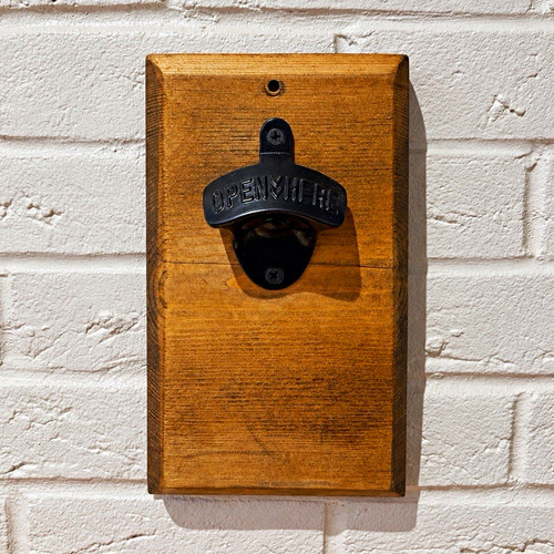 Handmade wooden bottle opener - handmade,