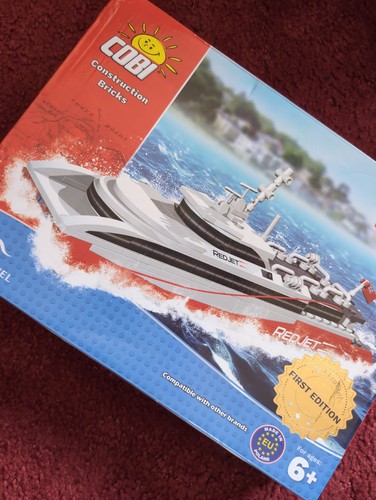 Red jet catamaran - red,