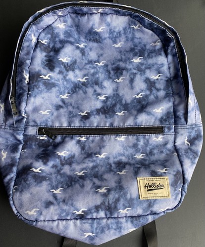 Hollister backpack blue - backpack,