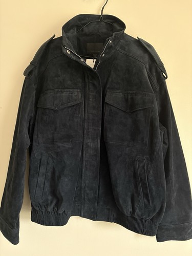 100 suede leather - leather, jacket