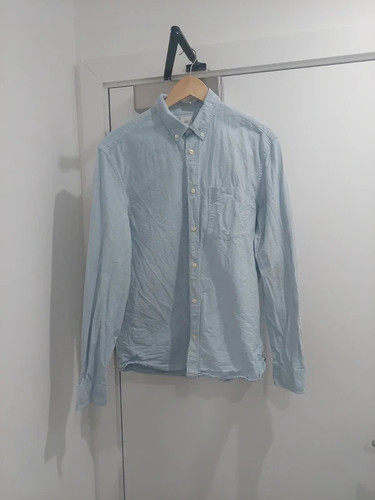 Blue long sleeve stiff - h&m,