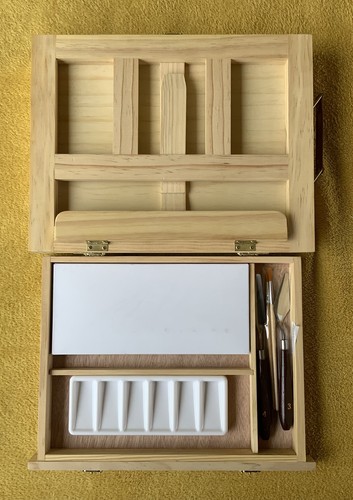 Artina wooden easel canvas - easel,
