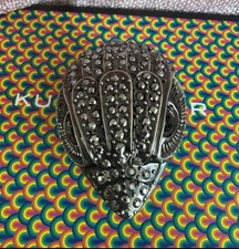 Kurt Geiger Gunmetal  Kensington Eagle Head Crossbody clutch bag . NO OFFERS