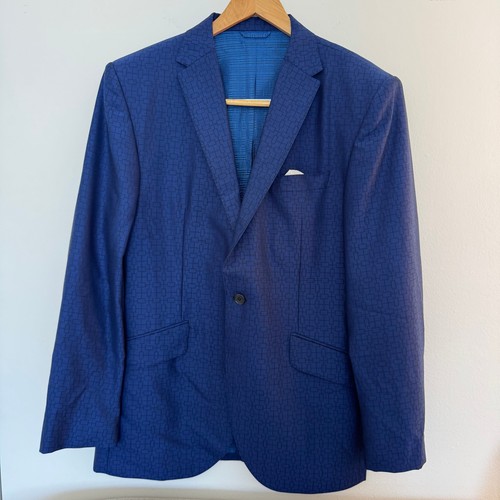 Ozwald boateng blue - blue, geometric
