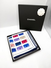 CHANEL PRINTED SILK SQUARE