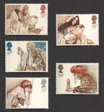 1984 Christmas. The Nativity. SG 1267-1271