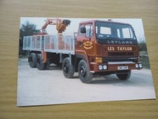 1 X LEYLAND CONSTRUCTOR TRUCK COLOUR  PHOTO [ LES TAYLOR ] [DWS 411W ]