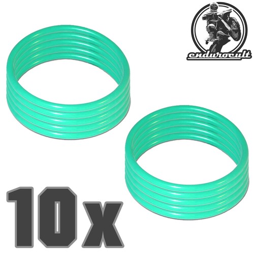 10x exhaust manifold gasket - 10x,