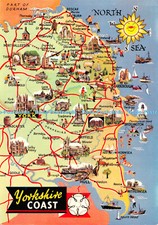D042748 Yorkshire Coast. Map