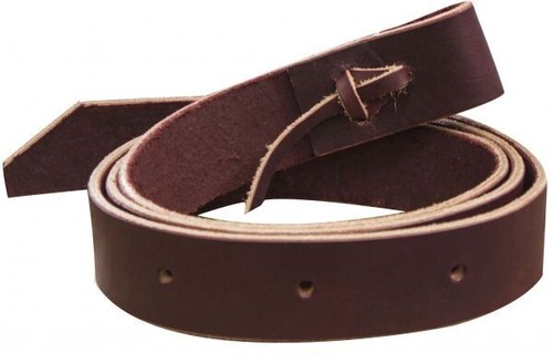 New showman cow leather tie - leather,