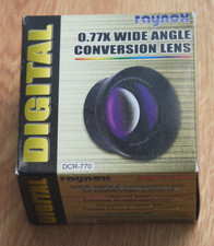 Raynox wide angle conversion - raynox,